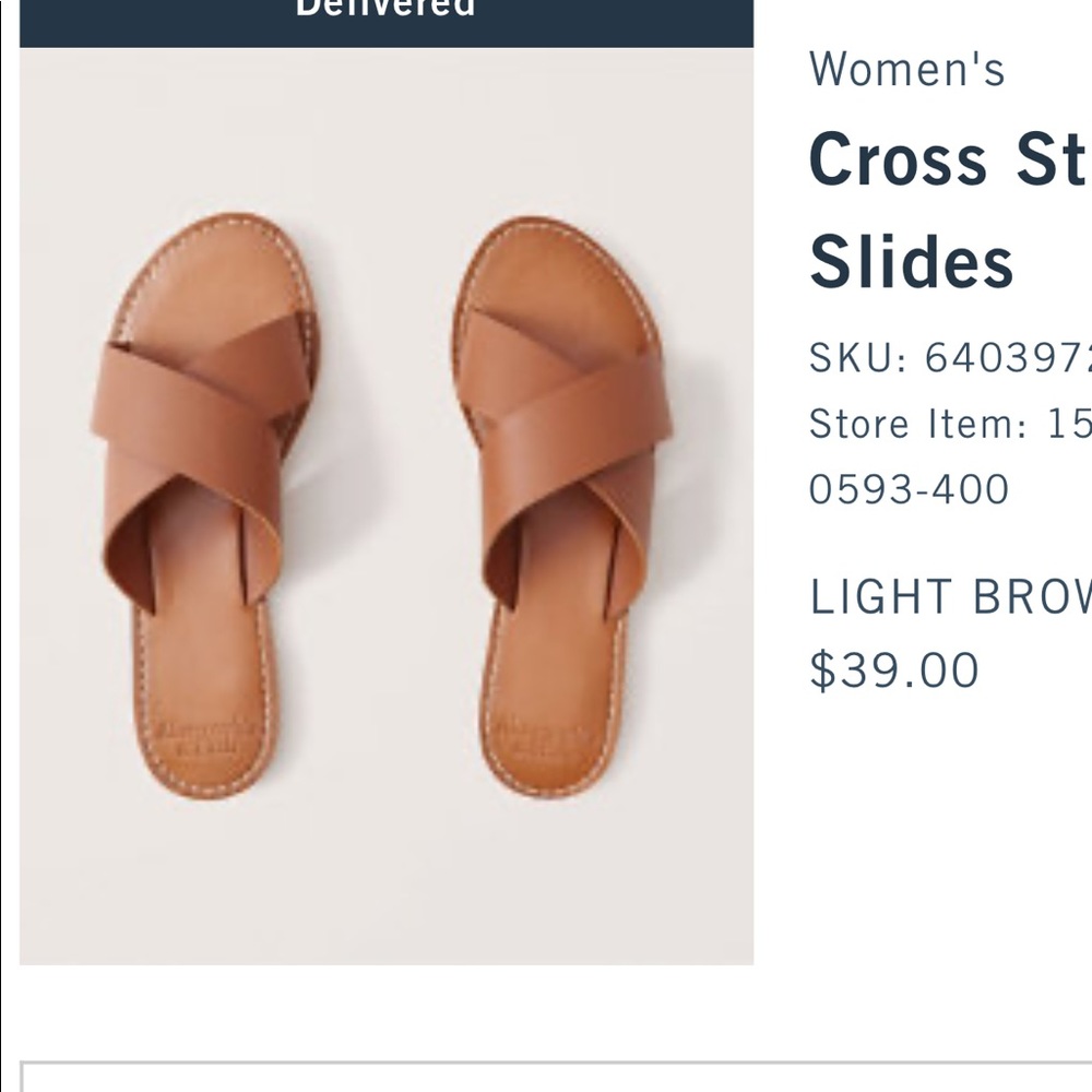 Abercrombie and Fitch sandals women’s 6 - Picture 5 of 5